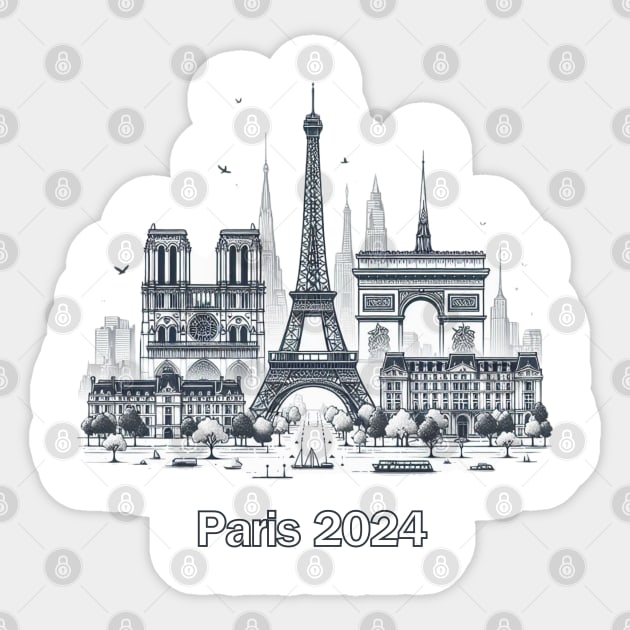 Paris 2024 Sticker by YuYu